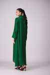 Green Long Dress - 1 Pc