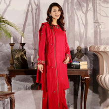  LW2-02 Red Embroidered-3 Piece